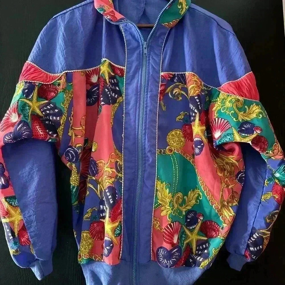 Silver threads lightweight woman’s vintage jacket M - Picture 6 of 12